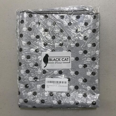 Black Cat Avenue 20" x 30" Printed Tissue Paper for Gift Wrapping, 24-Sheet, Peacock in Saudi Arabia