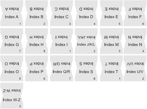 Book Tabs for Harrison's Principles of Internal Medicine, 21st Edition Volume 1 & Volume 2. Laminated, Color-Coded, and Removable with Alignment Guide for Easy Installation (Book not Included) in Saudi Arabia