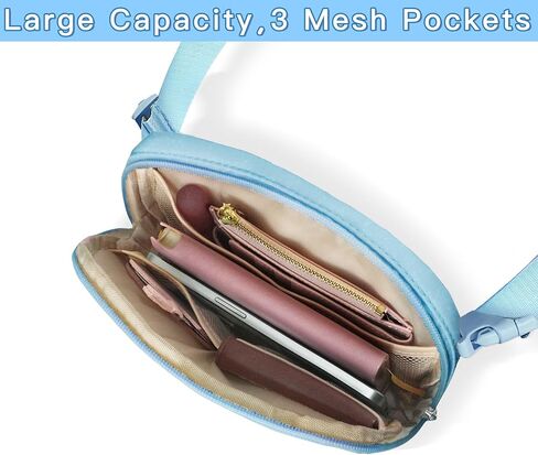 Initial Belt Bag Preppy 4 5 6 7 8 9 10 11 12 13 Year Old Girl Birthday Gifts Cute Crossbody Bags Small Fanny Waist Pack Christmas Trendy Gift for Daughter Granddaughter Women Teen Girl Purple A in Kuwait