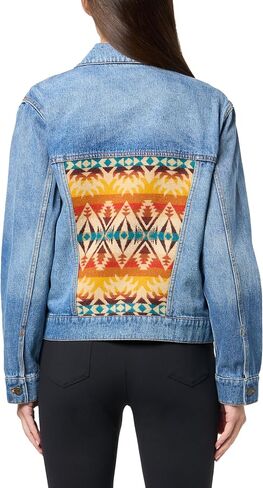 Pendleton Women's Relaxed Denim/Wool Jacket in Saudi Arabia