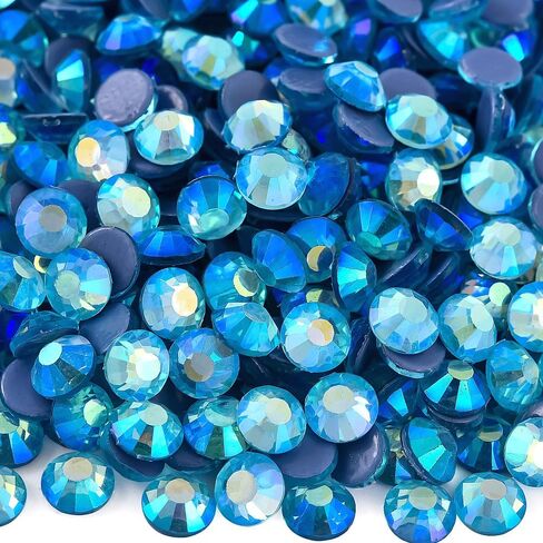 Blinginbox Hotfix Rhinestones, 1440pcs Flatback Crystal Rhinestones for Crafts Clothes DIY Decoration,Mine Gold, SS20, 4.6-4.8mm in Saudi Arabia