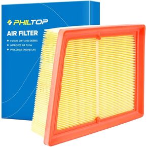 PHILTOP Engine Air Filter CA10997 Replacement for Ford Fiesta 2011-2019, 1.0L 1.6L, Flexible Panel
