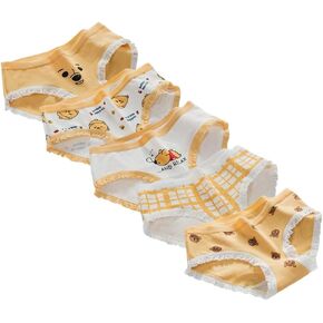 Women’s Underwear Cotton Panties Bear Cute Kawaii Japanese Underwear 5 Pack
