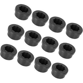 Motoforti 12 Pcs Lower Control Arm Bushing LCA Rear Camber Kit for Honda Civic Integra Long-lasting