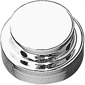 Trans-Dapt Performance 8833 Water Reservoir Cap Cover Radiator Cap Chrome 1988 - UP Chevy/GMC Pickups And Most Cars Water Reservoir Cap Cover Radiator Cap