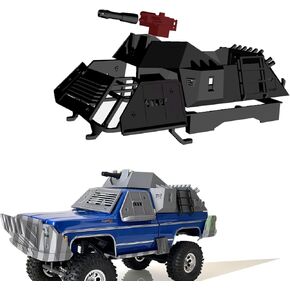 Bumpers RockSliders Wasteland Upgrade Parts for trx4m k10 RC Truck Crawler 1/18（NO Truck Included）