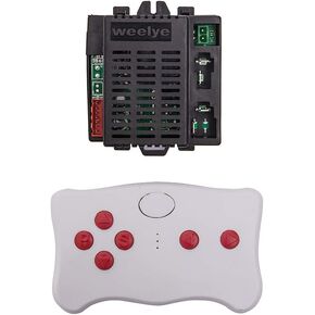 Wellye RX57 12V CE FC سيارة كهربائية للأطفال 2.4G ملحقات التحكم والاستقبال بلوتوث، للأطفال ركوب على قطع غيار الألعاب