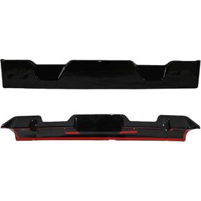 Matt Black Spoiler Wing Splitter Compatible for 2016-2023 Tacoma Truck