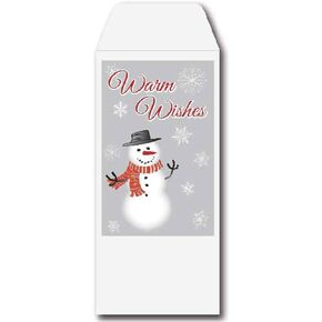 BankSupplies Holiday Currency Envelopes | 6-1/2 x 2-7/8 | 250 Pack | A Gift for You | Gift Envelopes for Cash | Business & Personal | Durable Festive Money Envelopes
