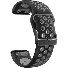 22mm 26mm Silicone Watch Band，For Garmin Seris Watch Replacement Watch Band，22mm 26mm Men Women Quick Fit Silicone Watch Strap