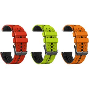 بديل لسوار ساعة AZANU 22 عالمي سريع الإصدار، سوار رياضي من السيليكون 22 مم للرجال والنساء قابل للتنفس ومقاوم للماء in Kuwait