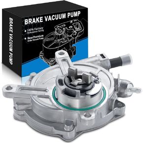 Brake Vacuum Pump Compatible with for:-Mercedes-Benz C230 C280 C300 C350 CLK350 E350 SLK280 SLK350 2.5L 3.0L 3.5L V6 2006-2014 Replacement OE# 2722300065, 724807410, 2722300265, 2722300465
