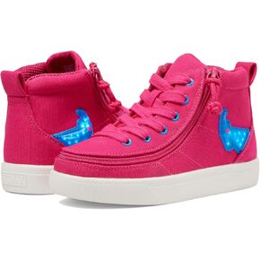BILLY Footwear Unisex-Child Toddler Pink/Blue Light Ups Billy Classic D|r High Sneaker