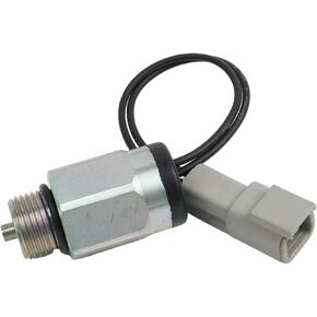 Holdwell Fuel Shutoff Solenoid 6677383 compatible with Bobcat Loaders 751 753 763 773 863 864 873 883 963