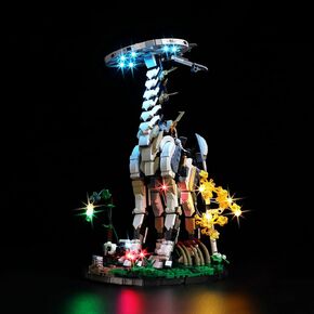 BrickSoul Led Light Kit for Lego horizon zero dawn 76989, Compatible with Horizon Forbidden West:Tallneck Building Blocks Lego Light Kit, Light Up Legos Tallneck - NO Lego Blocks Set (Classic Version)