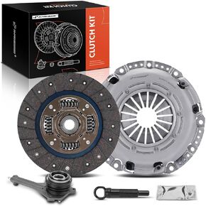 A-Premium Transmission Clutch Kit with Clutch Slave Cylinder Compatible with Mitsubishi Lancer 2002-2003 L4 2.0L, Naturally Aspirated