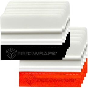 Wet & Dry Car Wrap Vinyl Applicator Squeegee 10 Pack