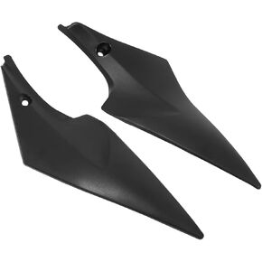 Gas Tank Side Cover,2pcs Gas Tank Side Fairing Left Right Replacement for 600 750 2006‑2007 (black)