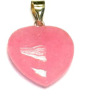 قلادة Regalia من Ulti Ramos Genunie Jade Heart 14K