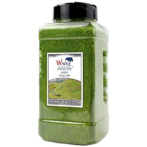 WWS War World Scenics WWScenics | 2mm Spring Static Grass | 1000ml Can | WSG2-009 | Realistic Model Scenery Material