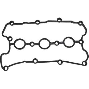 Valve Cover Gasket, Cylinder Head Valve Seal Gasket with Intake Manifold Gasket No.06E103484P for Audi A6 Quattro 2009-2017 Black, 1 Pcs