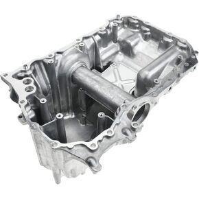 A-Premium Engine Oil Pan Sump with Drain Plug Compatible with Acura RL 1996-2004 V6 3.5L