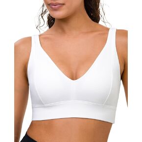 Sports Bras for Women High Impact, Sports Bra Padded Support U Back Wireless Bra Workout Crop Tank Top