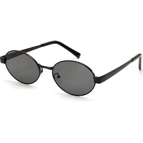 Retro Oval Sunglasses for Women Men Small Shade UV400 Protection Trendy Style