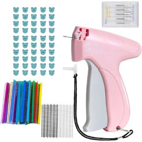 Quick Clothing Fixer Micro Speedy Stitch Quilt Tagging Gun Handheld Sewing Machine Tool with 6 Fine Needles and 1575Pcs Fasteners for Clothes