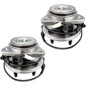 2Pcs Front Wheel Hub Bearing Assembly 515003 for Ford Ranger 2000-2009 Explorer/Explorer Sport/Trac for Mazda B4000 B3000 B2300 for Mercury Mountaineer 1997-2001 4WD