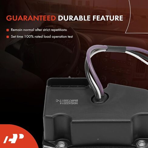 مقاوم محرك منفاخ HVAC الممتاز مع مجموعة أدوات تسخير الأسلاك المتوافقة مع مركبات شيفروليه وجي إم سي وأولدزموبيل - بليزر 1998-2002، جيمي 1998-2002، برافادا 1998-2001 - استبدال # 52474437 in Kuwait