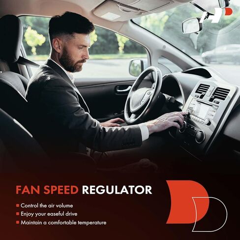 مقاوم محرك منفاخ HVAC الممتاز مع مجموعة أدوات تسخير الأسلاك المتوافقة مع مركبات شيفروليه وجي إم سي وأولدزموبيل - بليزر 1998-2002، جيمي 1998-2002، برافادا 1998-2001 - استبدال # 52474437 in Kuwait