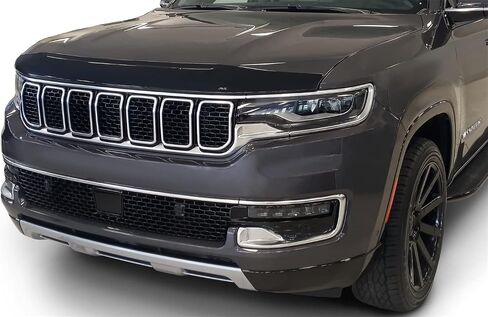 Auto Ventshade [AVS] Aeroskin/Hood Protector | Fits 2022-2024 Jeep Wagoneer, 1 pc. | Smoke - 322209 in Saudi Arabia
