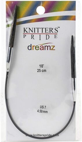 Knitter's Pride 200170 Dreamz Fixed Circular Needles 10"-Size 7/4.5mm in Saudi Arabia