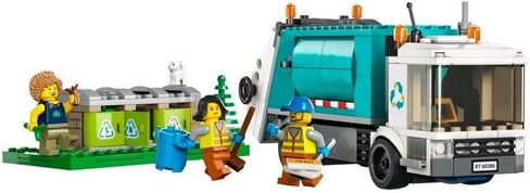 LEGO City Recycling Truck, Toy Vehicle Set with 3 Sorting Bins, Gift Idea for Kids 5 Plus Years Old, Educational Sustainable Living Series, 60386 in Saudi Arabia