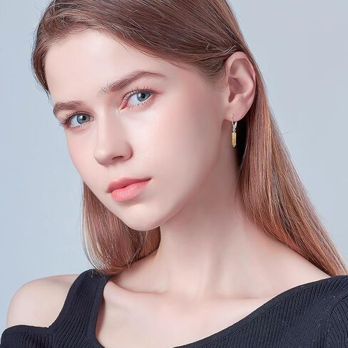 Turquoise/Black Onyx Earrings for Women Bar Leverback Earrings 925 Sterling Silver Turquoise/Black Onyx everback Dangle Earrings Turquoise/Black Onyx Jewelry for Prom Mother's Day in Kuwait