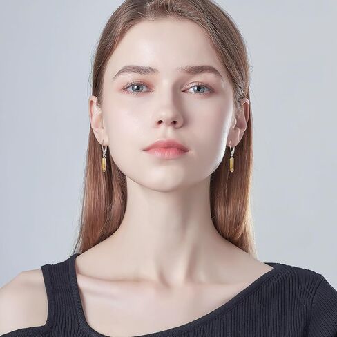 Turquoise/Black Onyx Earrings for Women Bar Leverback Earrings 925 Sterling Silver Turquoise/Black Onyx everback Dangle Earrings Turquoise/Black Onyx Jewelry for Prom Mother's Day in Kuwait