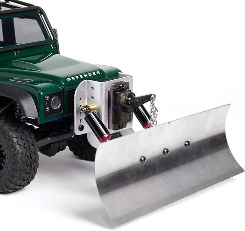 RC 1/18 Aluminum Snow Shovel/Snow Plow kit with 9G 180° Servo Motor for RC 1/18 TRX4m Crawler Car Upgrade (Black) in Saudi Arabia
