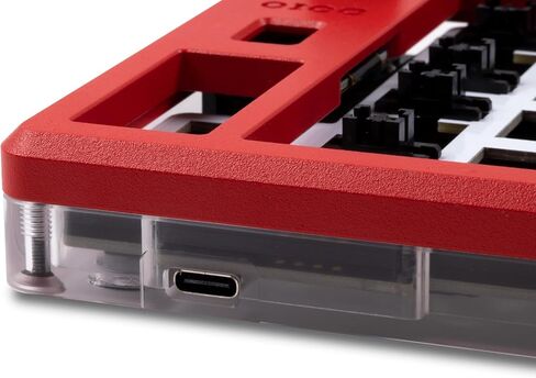 طقم لوحة رقمية صغيرة من الألومنيوم قابلة للتخصيص مع مقبض دوار قابل للبرمجة، قابل للتبديل السريع مع شاشة OLED (نعناعي) in Kuwait