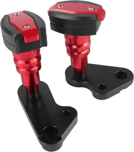 Frame Sliders Engine Crash Pad Protector Replacement for Yamaha YZF-R1 YZF R1 2009-2014 Aluminum Motorcycle Engine Guard Bodywork Fairing Falling Protection(Red) in Saudi Arabia