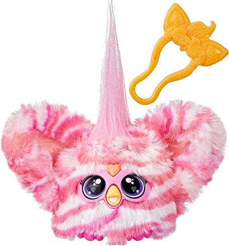 لعبة Furby Furblets Hip-Bop Mini Friend، أكثر من 45 صوتًا، موسيقى الهيب هوب وعبارات Furbish، ألعاب قطيفة إلكترونية للفتيات والأولاد من عمر 6 سنوات فما فوق، باللون الوردي والأرجواني in Kuwait