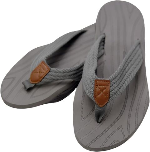 Men's Flip-Flops by FZJTYH: Lightweight, Waterproof, and Fashionable Beach Sandals. Enjoy Relaxing Vacation Time at Beaches and Resorts. Comfortable, Durable, Slip-Resistant Design with Stylish Varieties. in Saudi Arabia