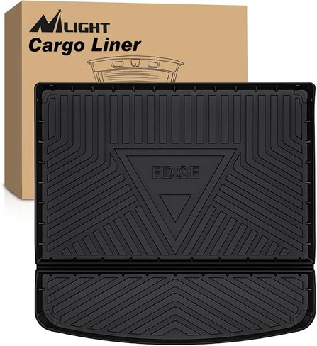Nilight Cargo Mats for Ford Edge 2015 2016 2017 2018 2019 2020 2021 2022 2023 2024,All Weather Protection Heavy Duty Cargo Liners in Saudi Arabia