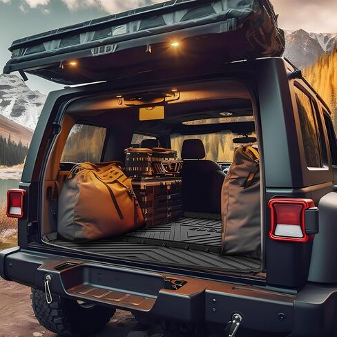 Nilight Cargo Mats for Ford Edge 2015 2016 2017 2018 2019 2020 2021 2022 2023 2024,All Weather Protection Heavy Duty Cargo Liners in Saudi Arabia