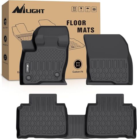Nilight Cargo Mats for Ford Edge 2015 2016 2017 2018 2019 2020 2021 2022 2023 2024,All Weather Protection Heavy Duty Cargo Liners in Saudi Arabia