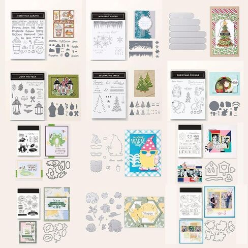 stampin up 2024-2025 Newest Stamps and Dies-Stamps and Dies for Card Making-Christmas Stamps -Halloween Stamps and Dies for Card Making-Birthdays Greeting Card-DIY Card Making in Saudi Arabia