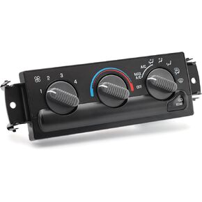 599-261 HVAC Heater Climate Control Module for 1999-2005 Chevrolet Blazer 1999-2001 GMC Jimmy 1999-2002 Oldsmobile Bravada AC Control Panel Switch w/Rear Windshield Heating, Replaces 15098966 16250535