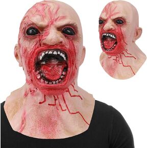 Halloween Masks, Horror Masks, zombie mask, joker mask，Halloween Horror role-Playing, fun Horror Latex Masks, fun Horror Mask Toys, scary clown mask，Perfect for Halloween Disguise Parties