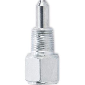 LUMAX LX-1410 Silver 3/4" with 1/8" Male and Female NPT Needle Nose Adapter. for use with Most Hand-Operated Grease Guns. Ideal for use on Universal Joints.