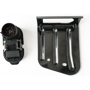 924-611 Trailer Tow Connector Plug w/Bracket Support 9C3Z-14489-A for Ford F-150 F-250 F-350 Super Duty
